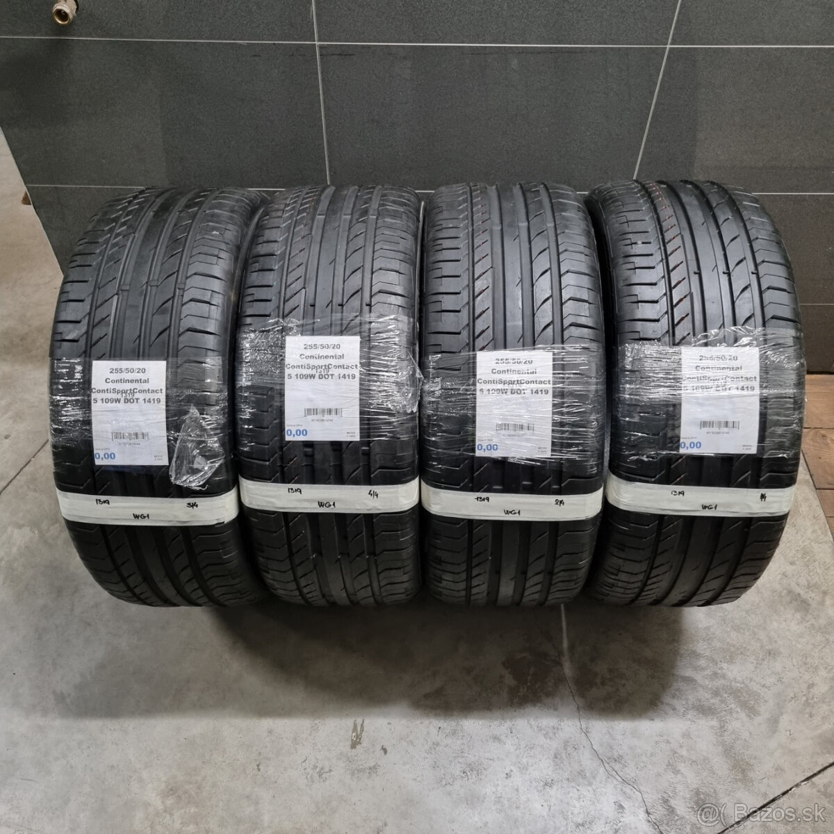 255/50 R20 CONTINENTAL letné pneumatiky