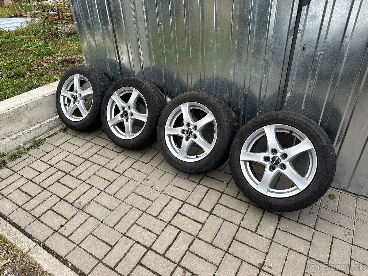 disky borbet 5x112 r16 zimne pneu 205/55/r16