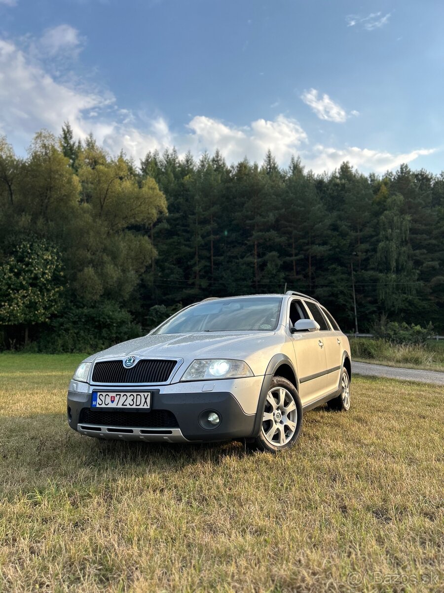 Škoda Octavia Scout 2.0TDi , 4x4 manuál 103kw