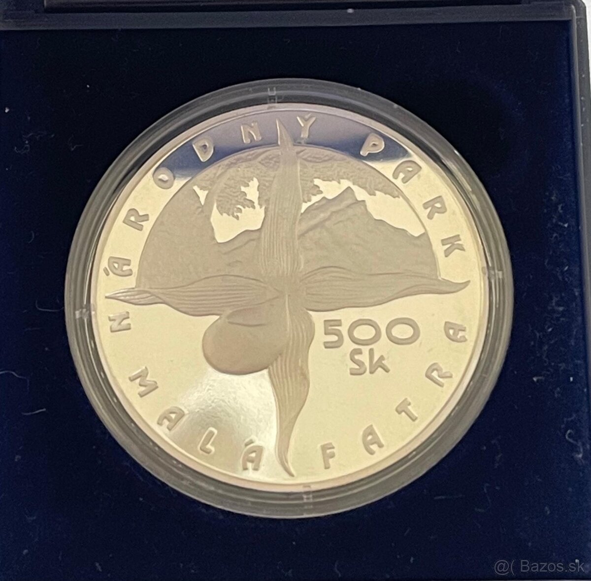 500 Sk Národný park Malá Fatra 2001 Proof