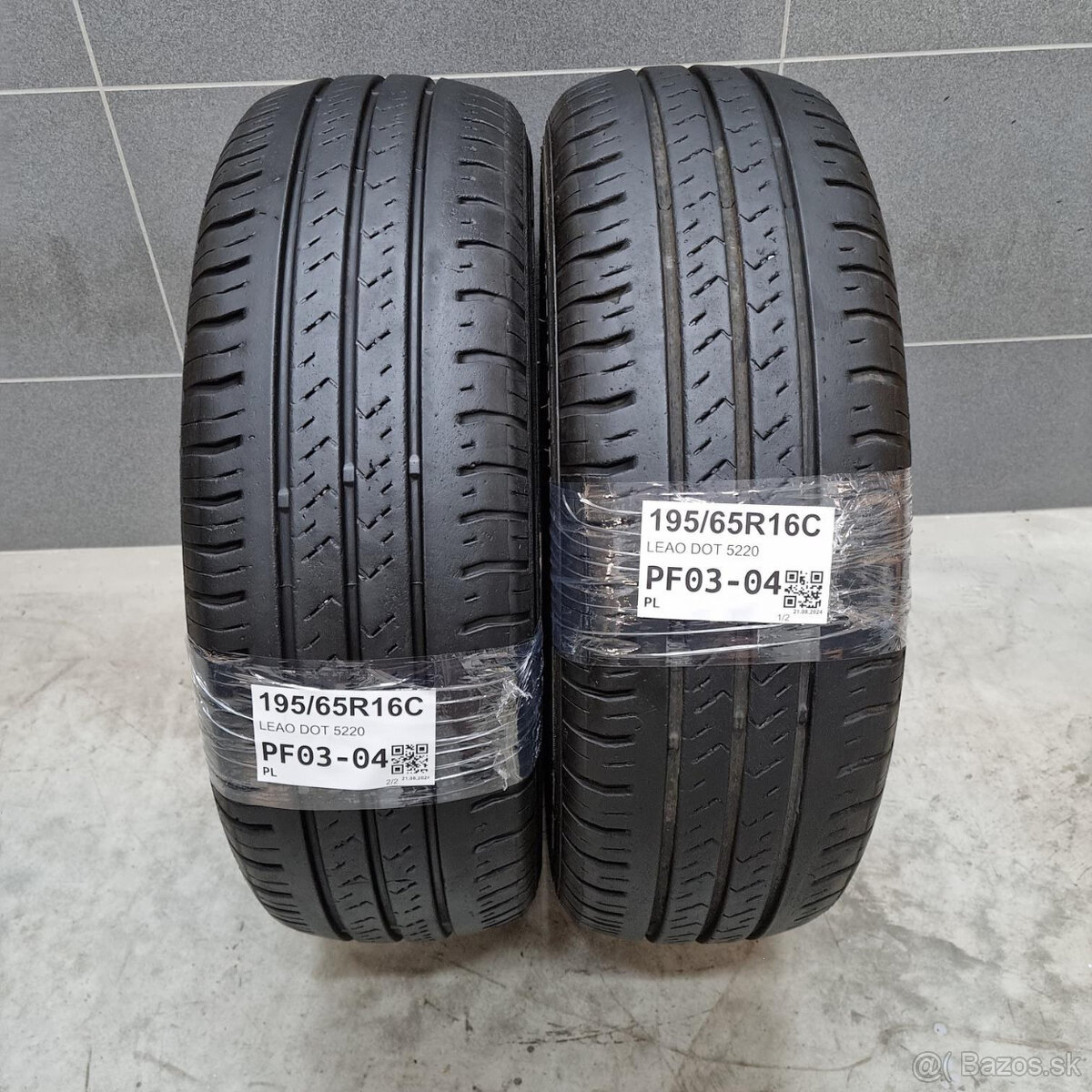 Dodávkové letné pneumatiky 195/65 R16C LEAO DOT5220