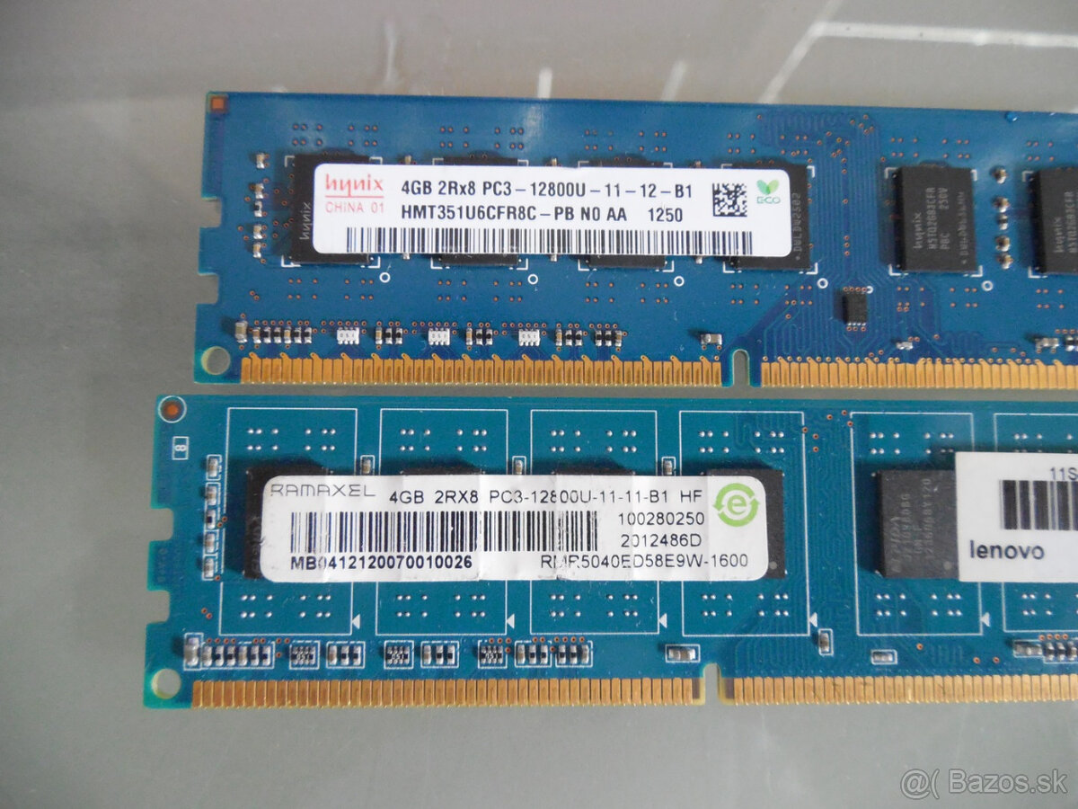 ddr3 4gb ddr2 2gb ddr1 1gb 10e kus ostatne 5e kus