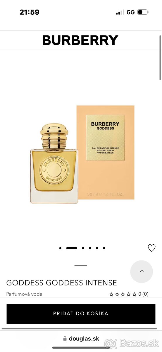 BURBERRY GODDESS INTENSE