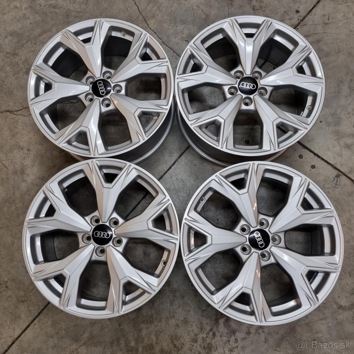 Hliníkové AUDI disky 5x100 R17 ET43