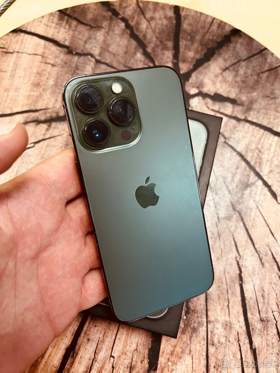 iPhone 13 pro 512 Green batéria 84% originál top stav