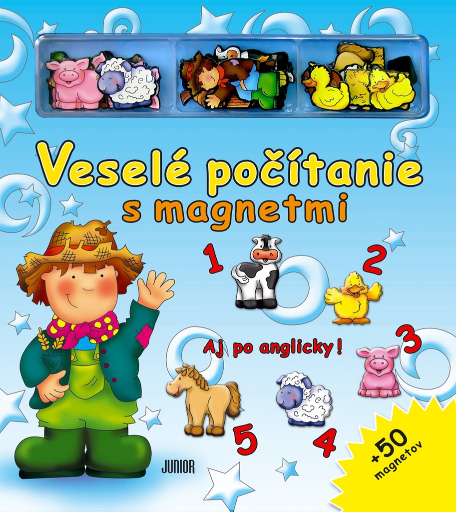 VESELÉ POČÍTANIE S MAGNETMI aj po anglicky - PC 15,- €