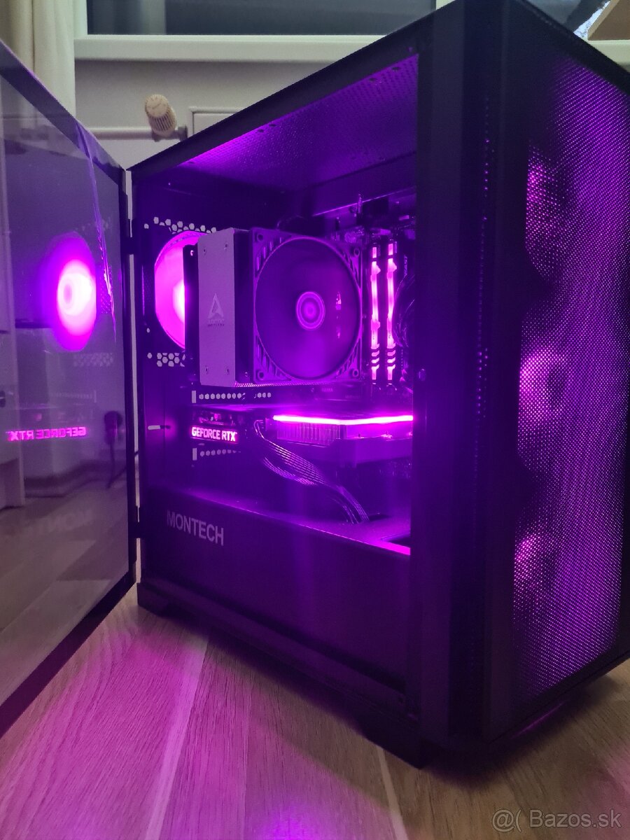 ZĽAVA 50€ HERNÝ PC RYZEN 7 5800X RTX 3060TI