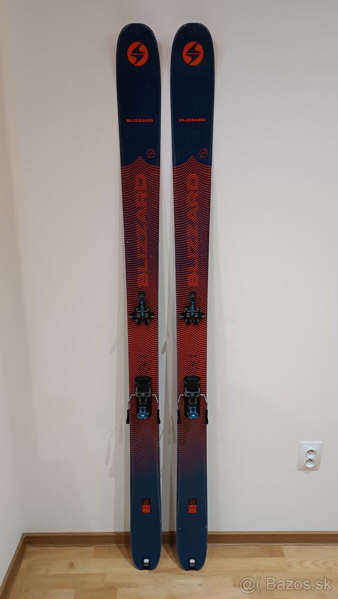 Skialp Set Blizzard zero G105, 188cm