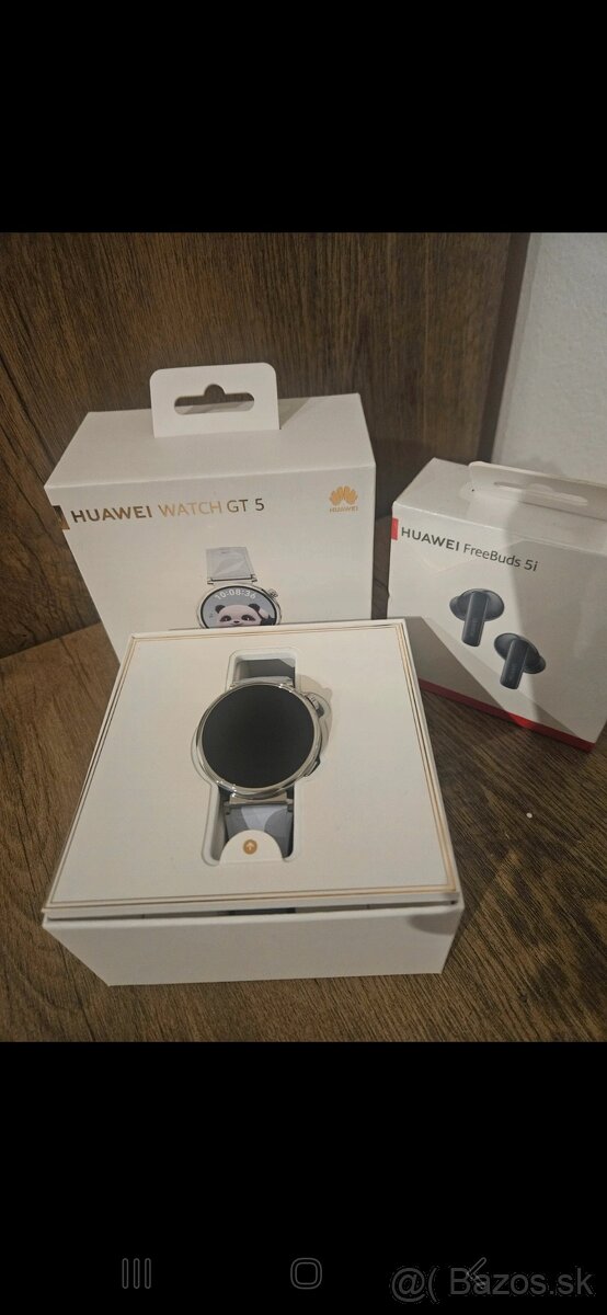 Hodinky Huawei watch GT 5 41mm+ sluchátka huawei free buds 5