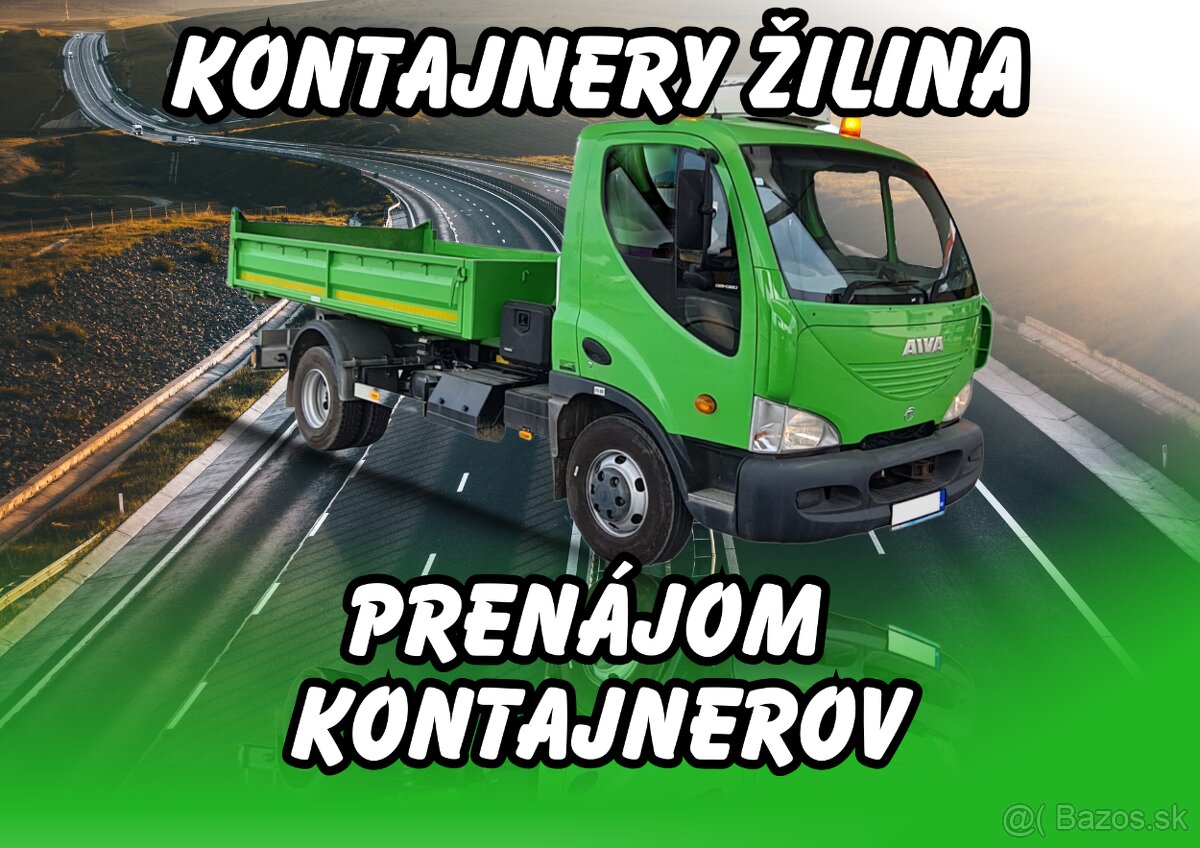 PRENÁJOM KONTAJNERA, ODVOZ ODPADU