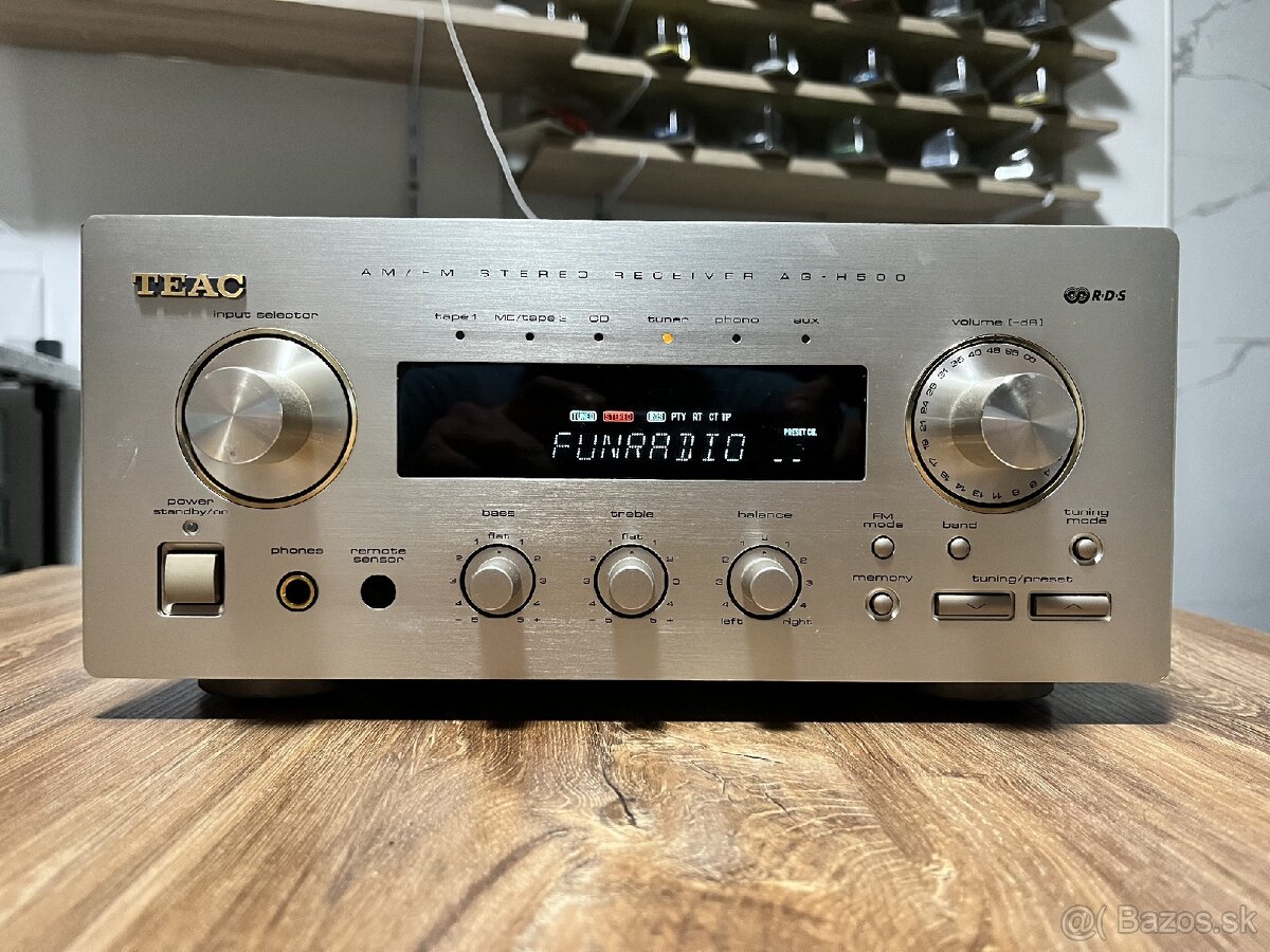 TEAC AM/FM STEREO RECIEVER AG-H500 MADE IN JAPAN