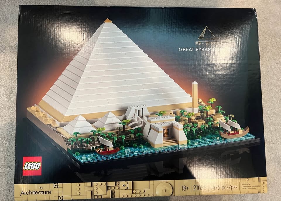 Lego Architecture 21058 Pyramida v Gíze