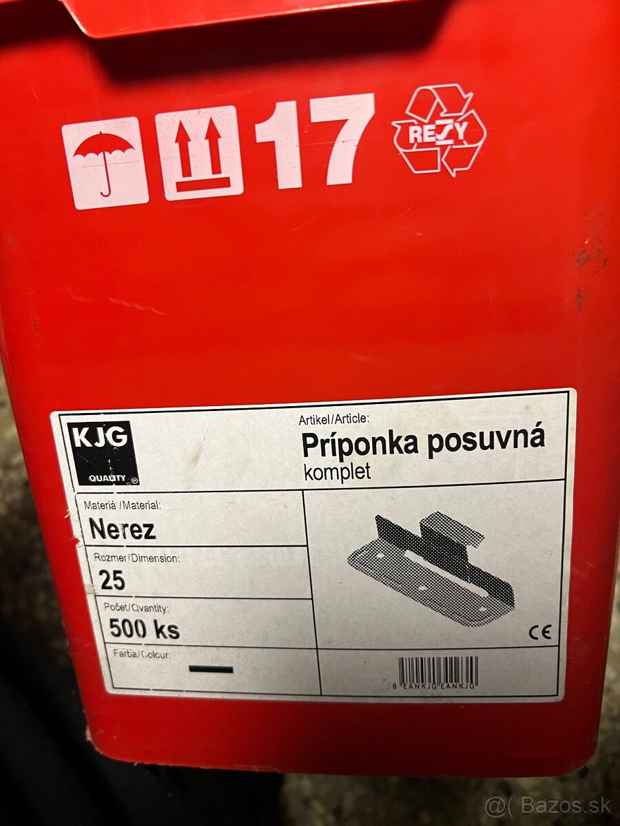 Priponka na strešnú krytinu