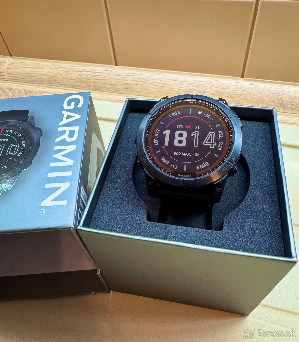 Garmin Fenix 7X Sapphire Solar