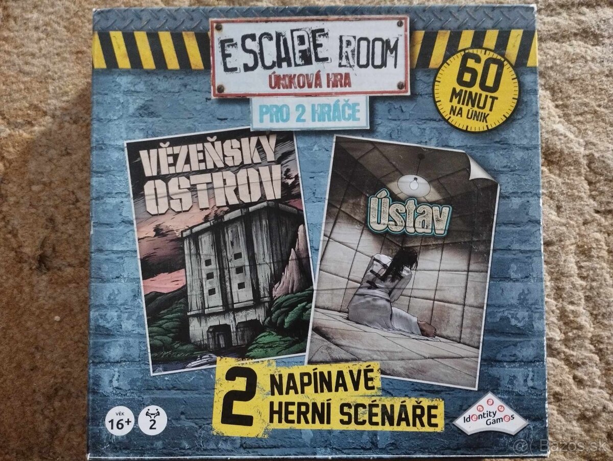 Ponúkam hru Escape Room: Úniková hra- Vězeňský ostrov, Ústav