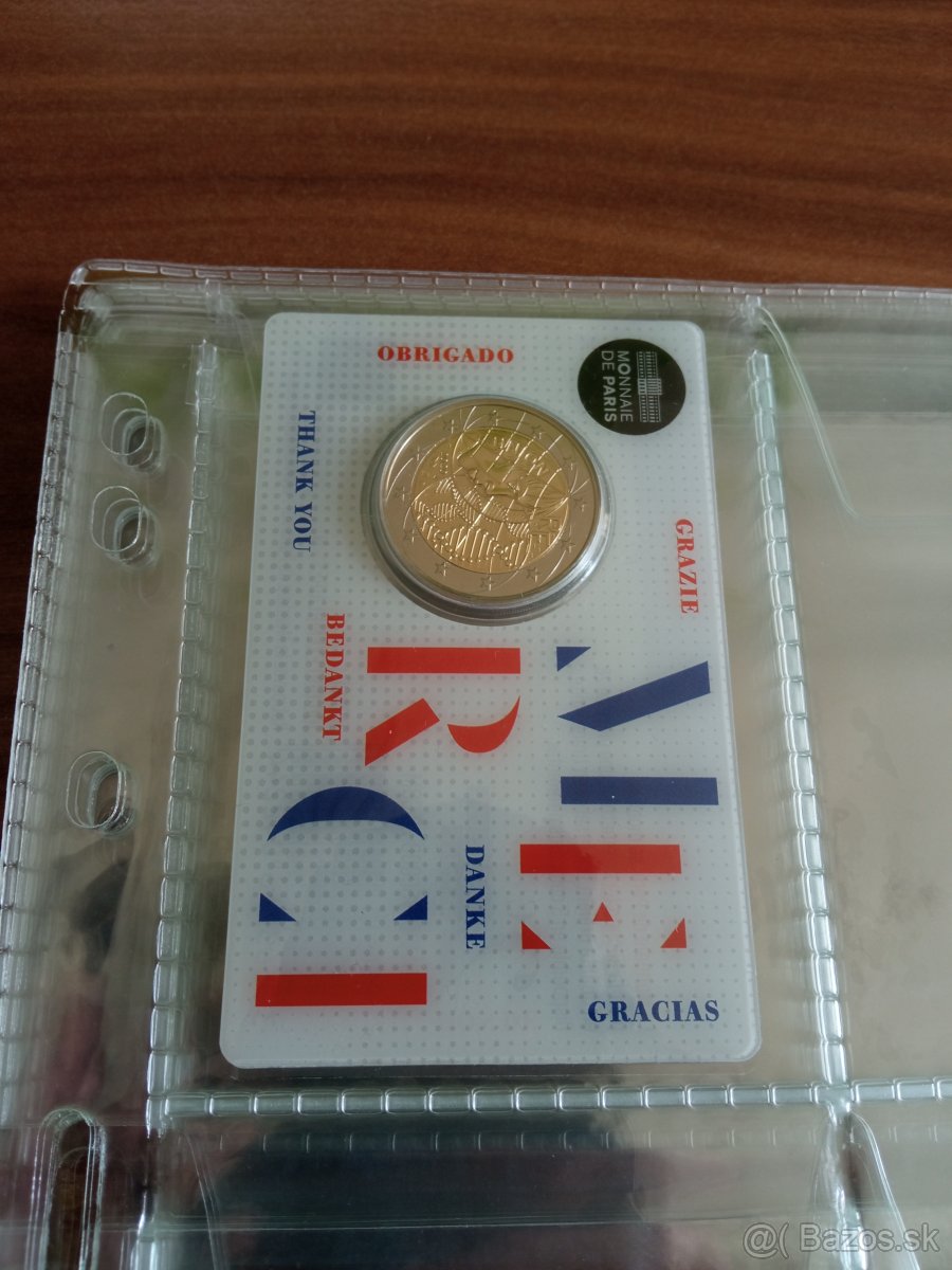 Náhradné listy na coincards , Belgicko