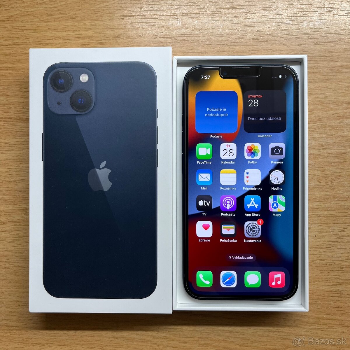 iPhone 13, 128gb 100% zdravie batérie