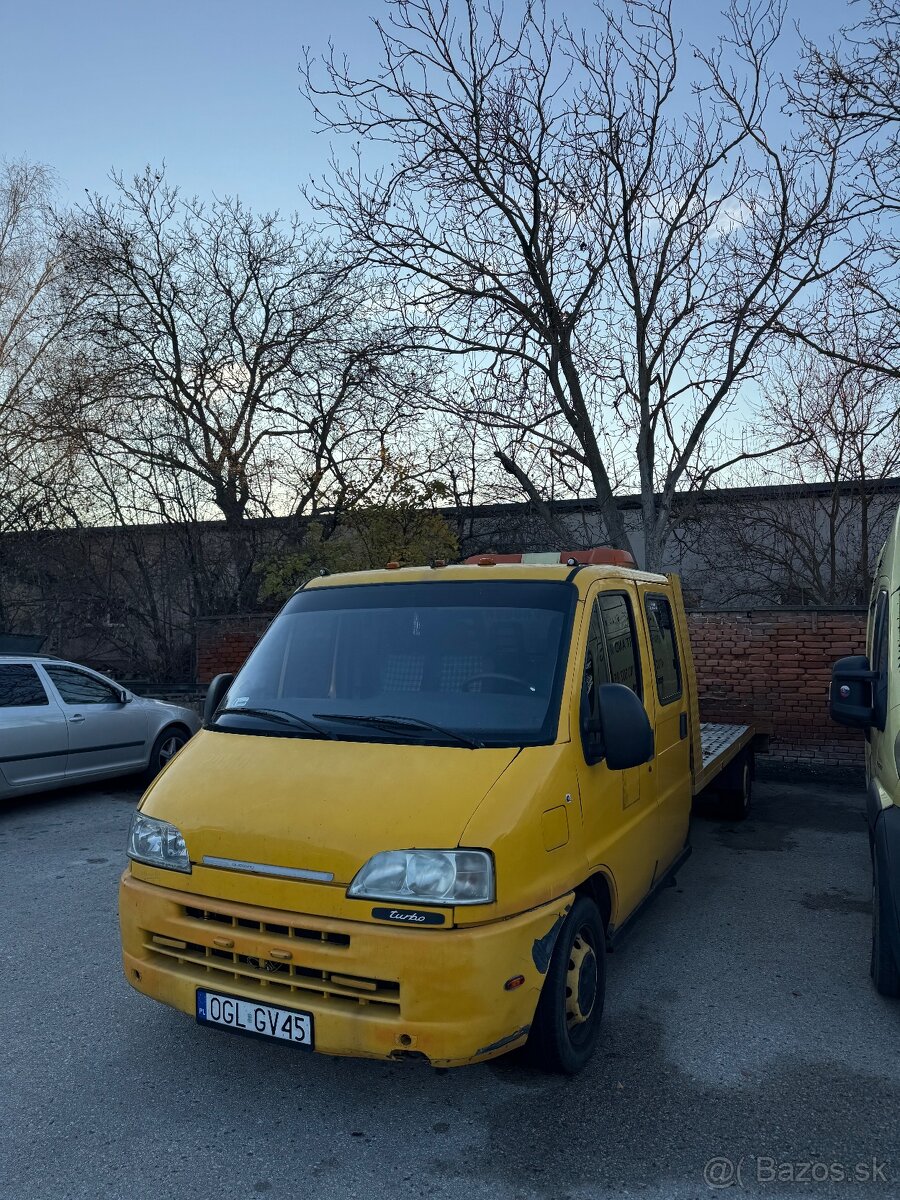 Fiat Ducato 2.5TD 85kw odtahovy special odťahovka do 3.5t