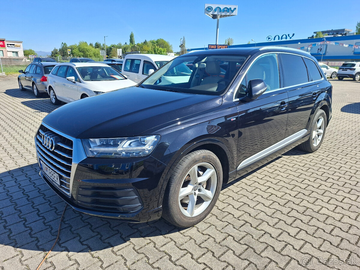 Audi Q7 3.0 TDi, DSG, S-Line