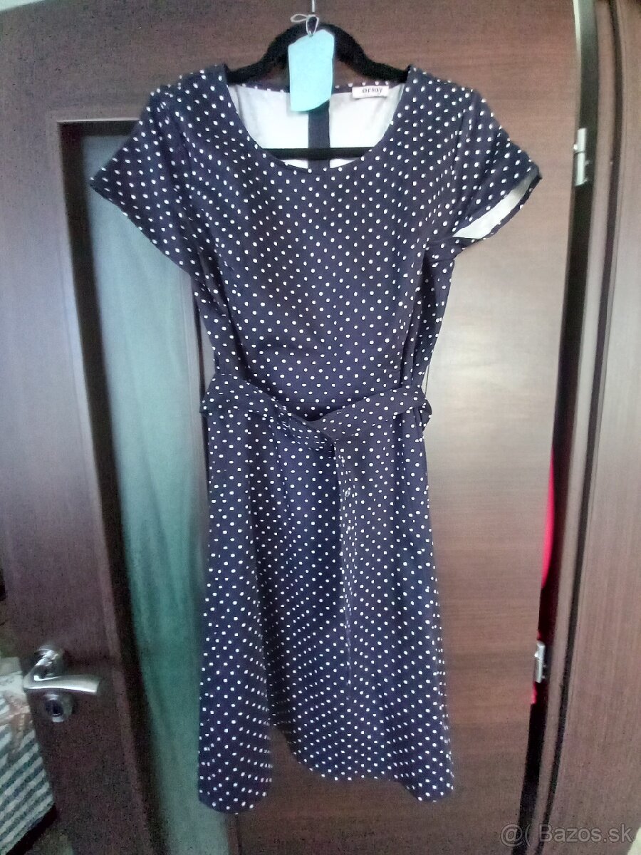 Tmavomodré šaty Orsay, veľ. M