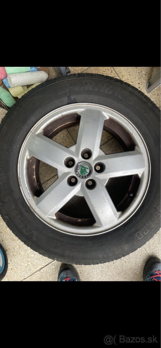 ALU Disky Skoda roztoc: 5x100