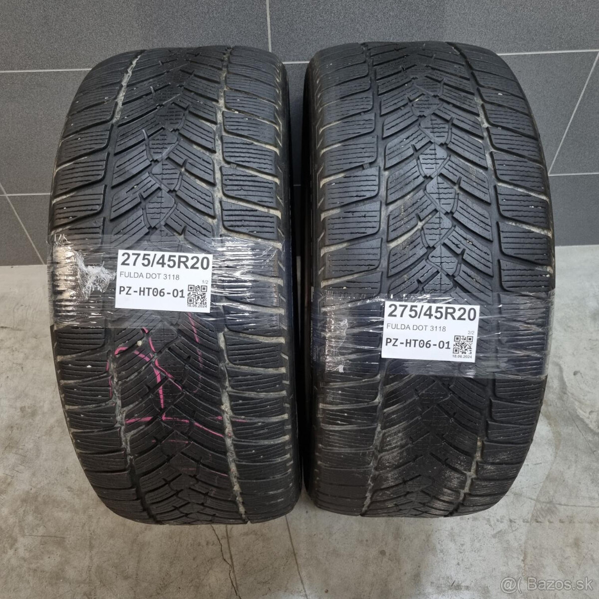 Zimné pneumatiky 275/45 R20 FULDA DOT3118