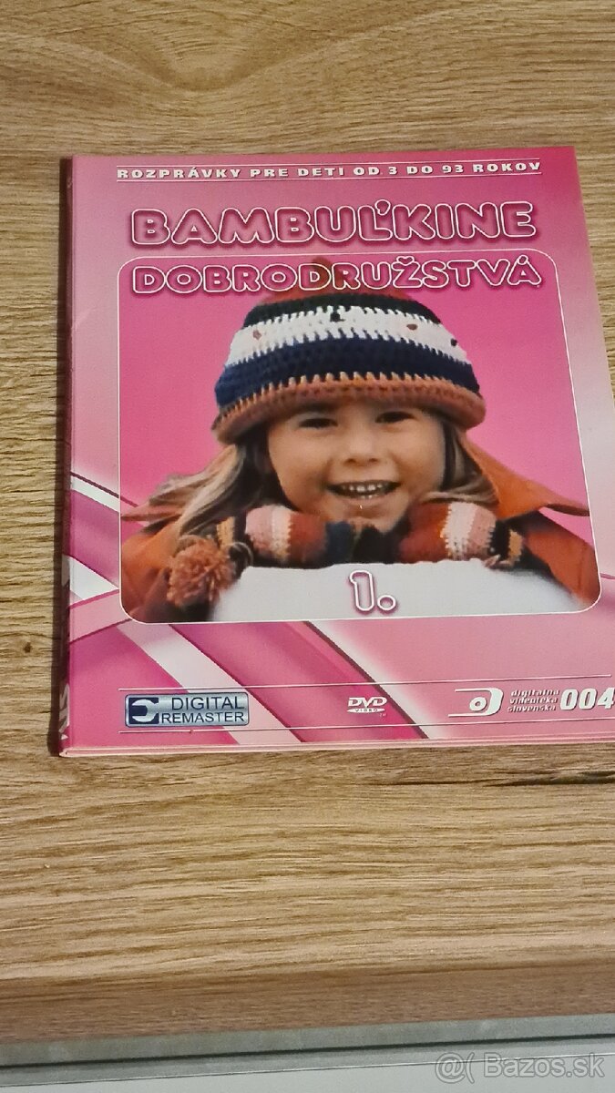 Predam DVD BAMBUĹKINE DOBRODRUŽSTVA 1.