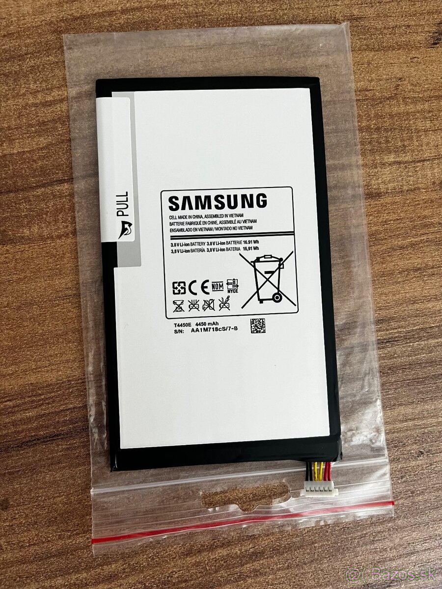 nova bateria samsung t4450e