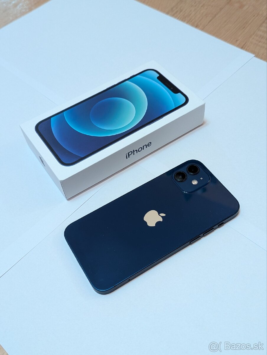 iPhone 12 128GB modrý