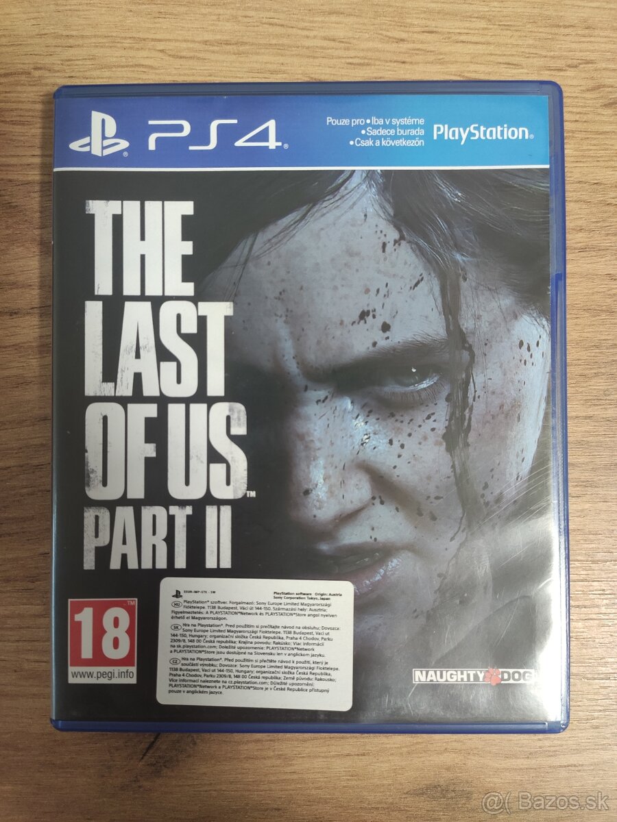 THE LAST OF US PART II PS4