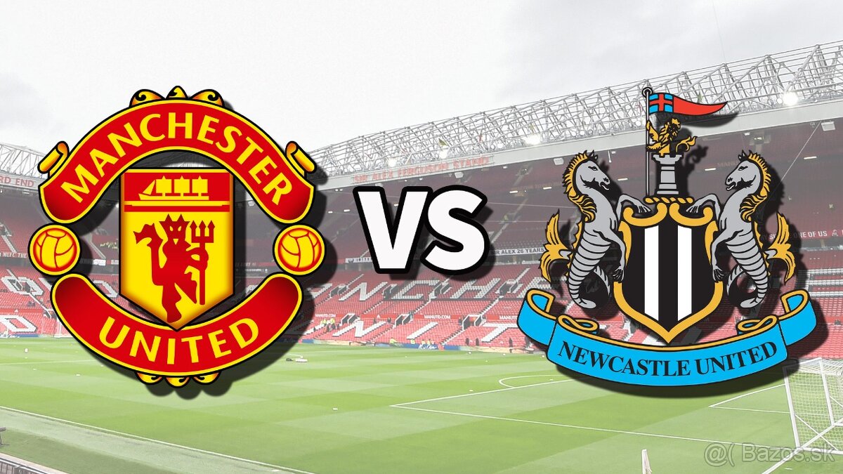 vstupenky na zápas  Manchester United vs Newcastle United