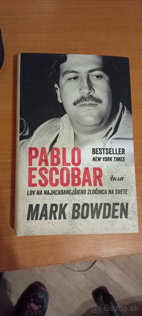 Kniha Pablo Escobar