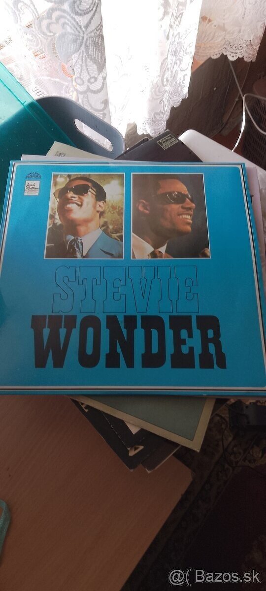 Lp STEVIE WONDER,ELTON JOHN-HERE AND THERE -