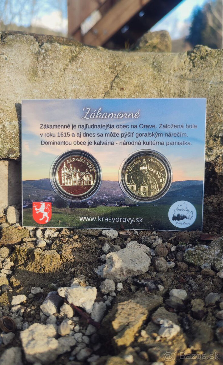 Magnetka kolekcia mincí Zákamenné