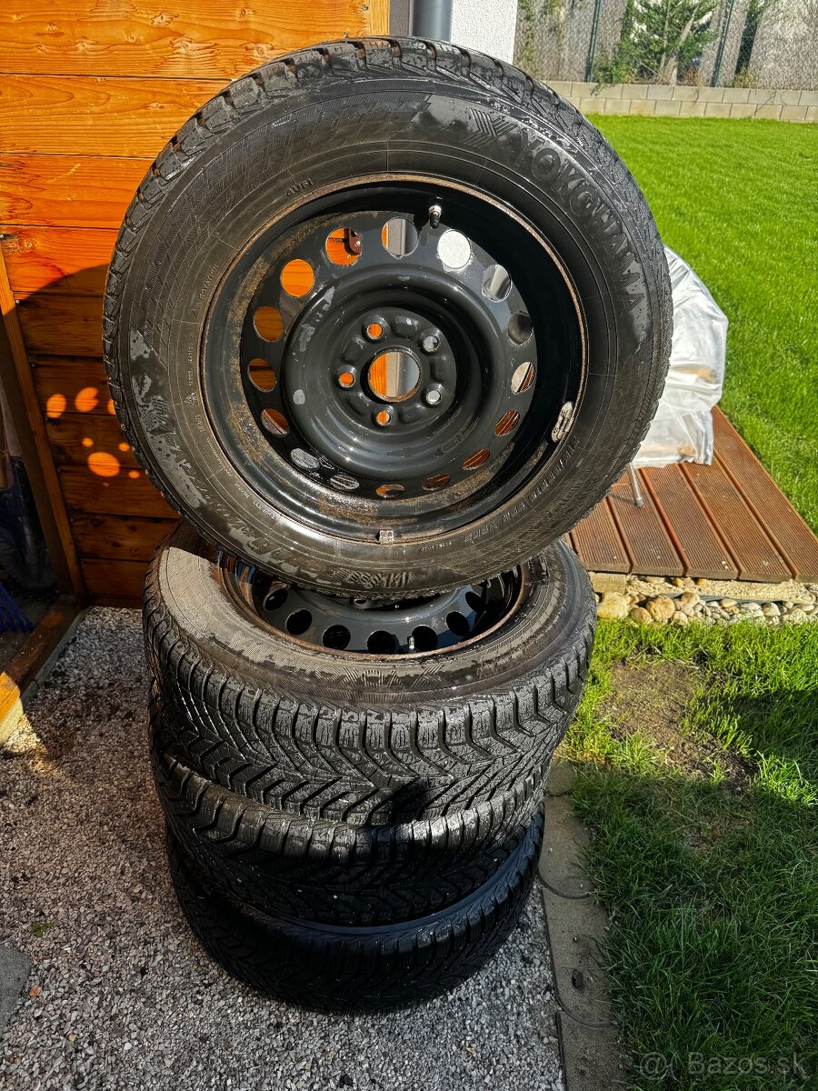 215/60 R16 zimné pneu a disky