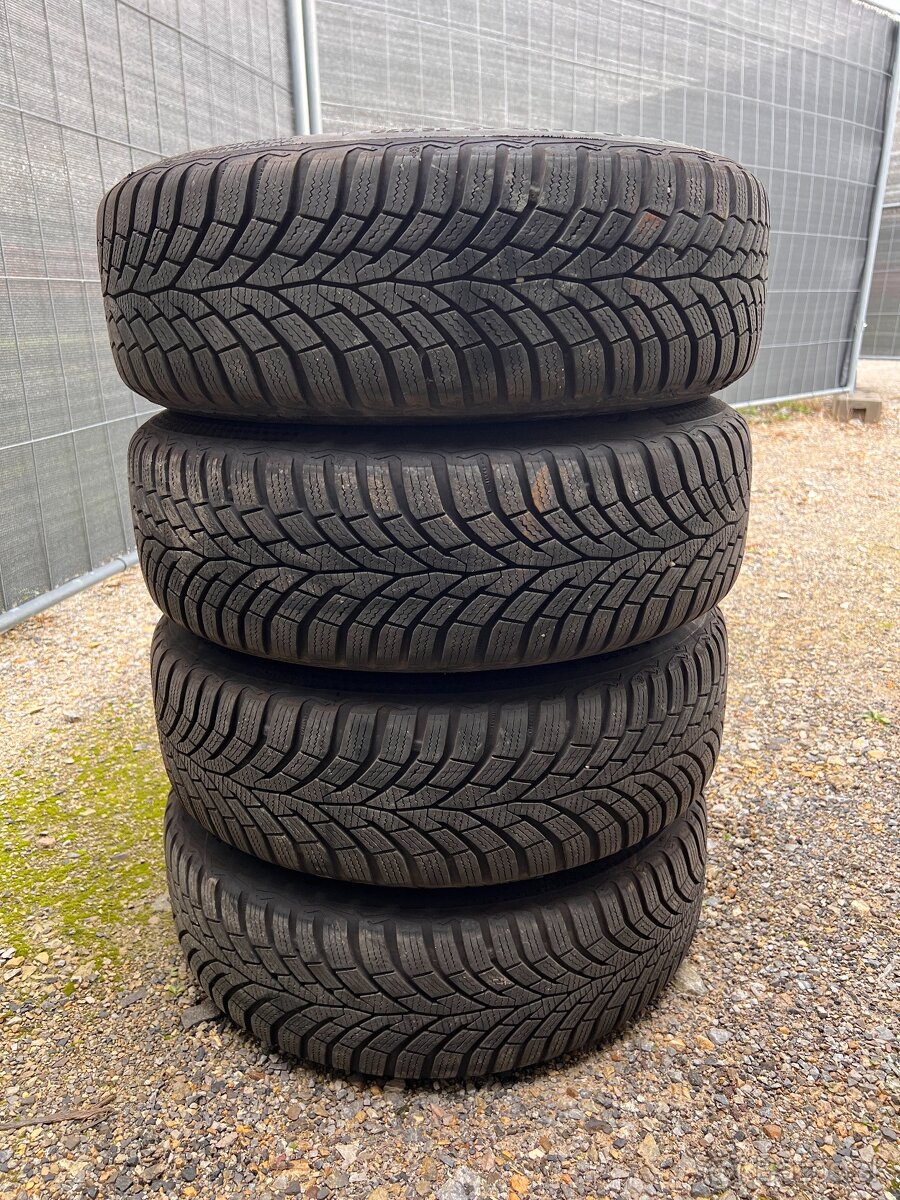 Zimný set 5x100, 185/60 R15 Continental WinterContact TS870