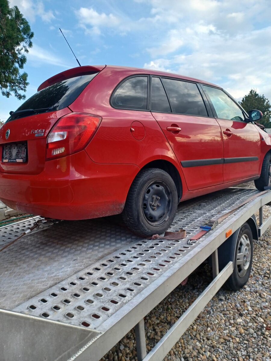 Rozpredam škoda Fabia II Combi 1.4 63kw BXW