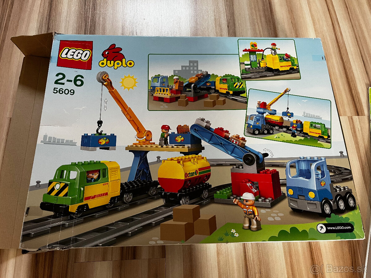 Lego duplo 5609 Veľká vlaková sada Deluxe