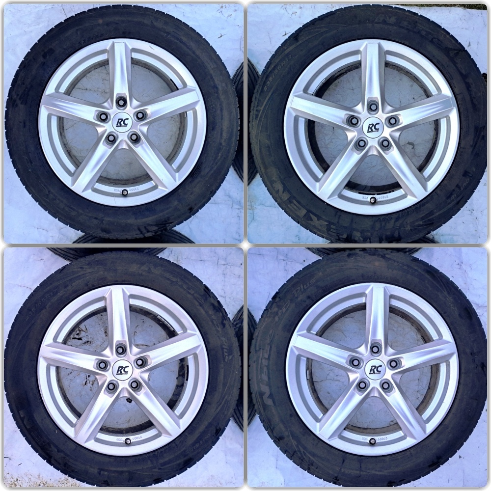 5x120 R17 BMW 5 Lúč + Pneu 235 55 R17 6mm 4 ročné