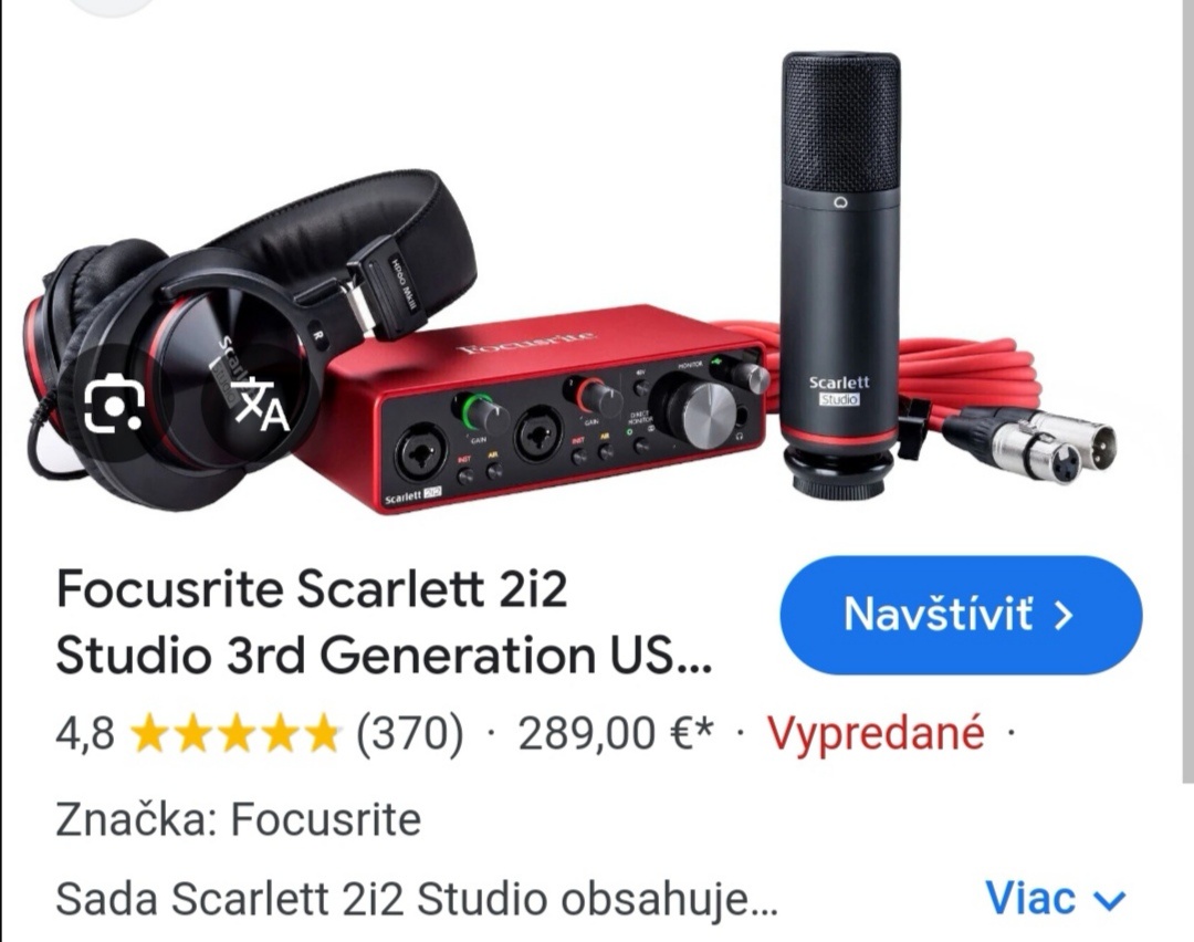 Focusrite Scarlett 2i2 Studio 3rd Generation