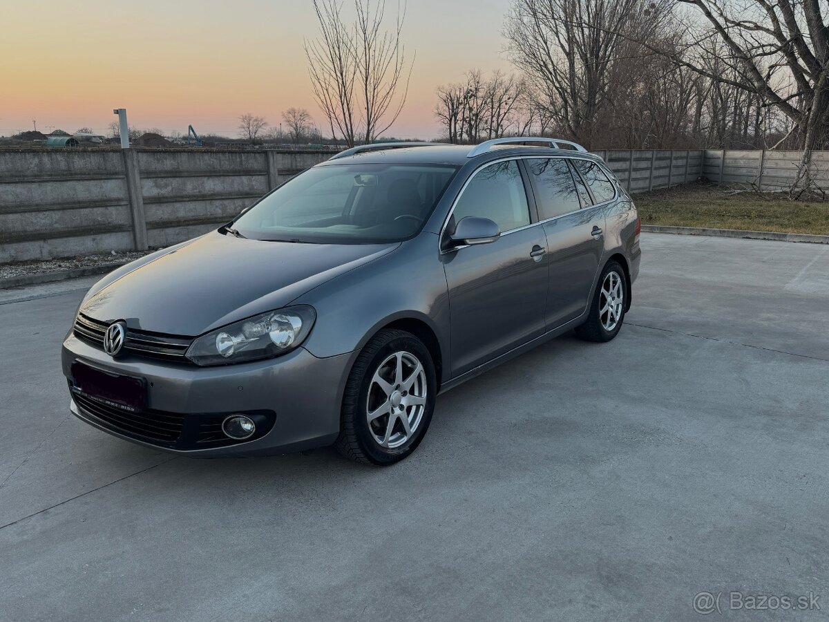 Predám Volkswagen Golf VI Variant 1.6TDI 77kw r.v. 08/2012