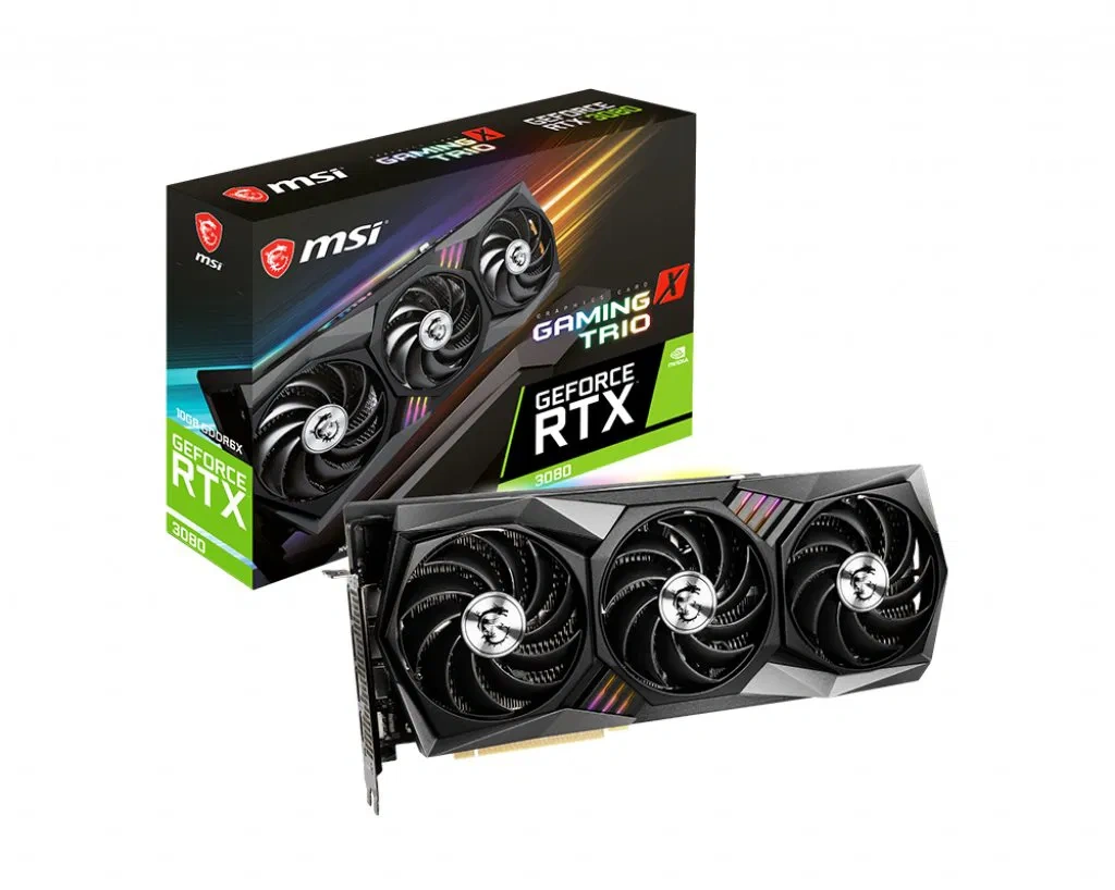 Predam NVIDIA RTX 3080 (10GB) - MSI GAMING X TRIO 10GB