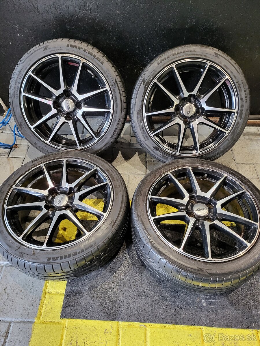 4X100 R16 Rock Letne sada 195/45 R16 Ford-Hyundai-Kia-Mazda