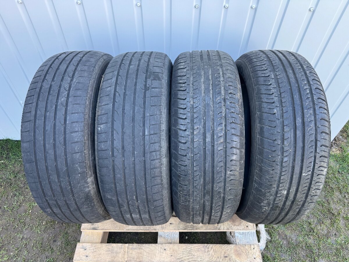 225/60 R17 letne pneu Bridgestone a Hankook