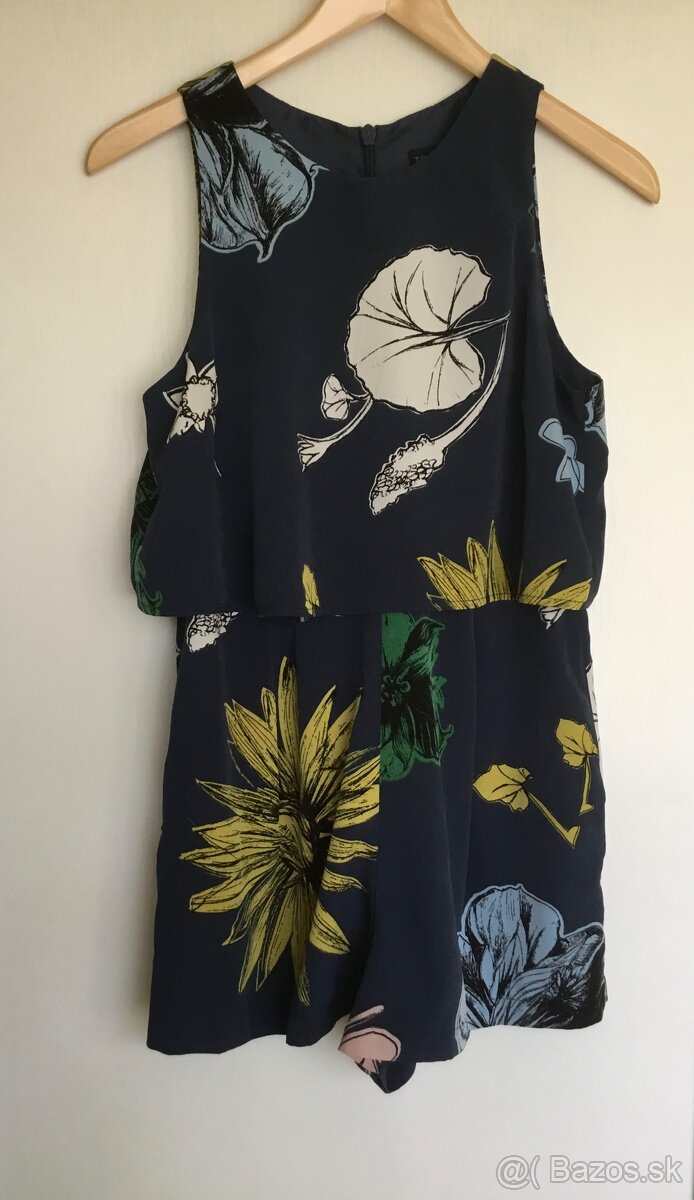 TOPSHOP PETITE Overal Kratky S Vreckami UK 10 / EU 38