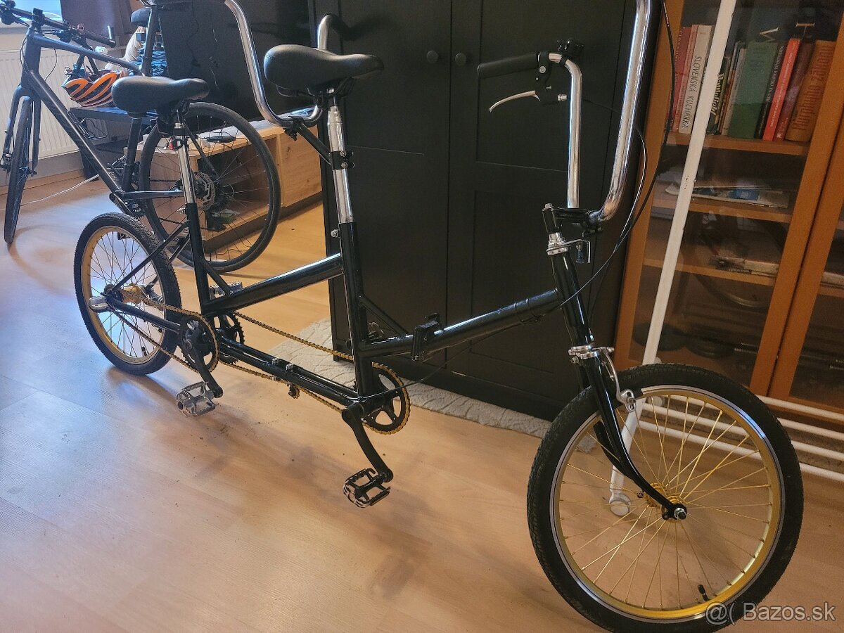 Predám tandemový skladací bicykel pre dvoch