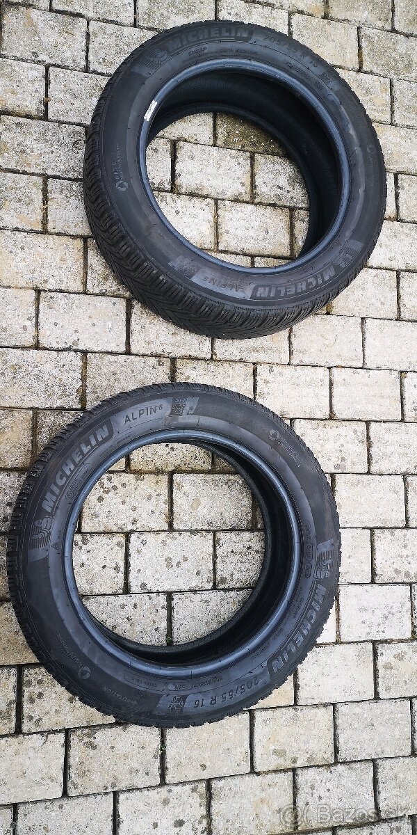 Zimne pneu michelin alpin 6, 205/55 R16