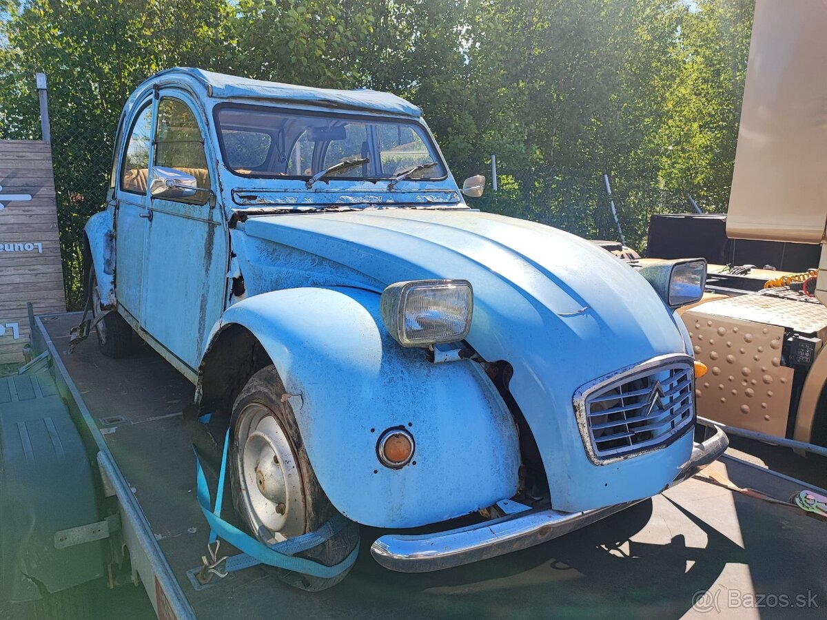 Citroen 2CV 1977 0.4l benzin 30.000km manual s TP