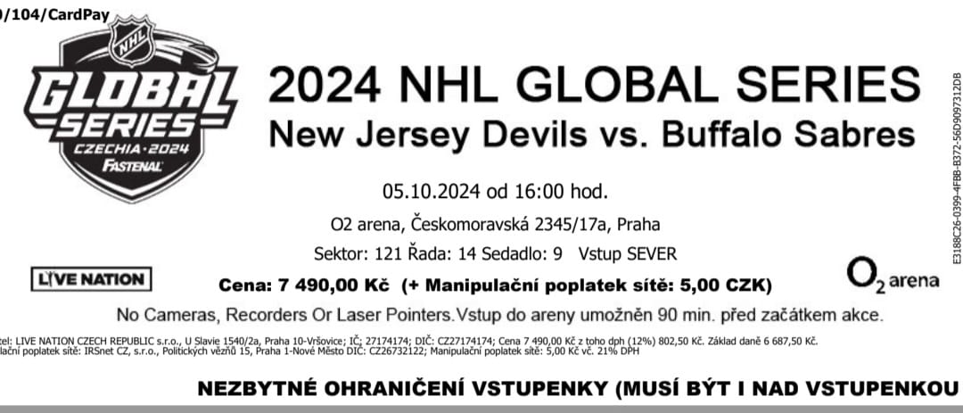 NHL PRAHA