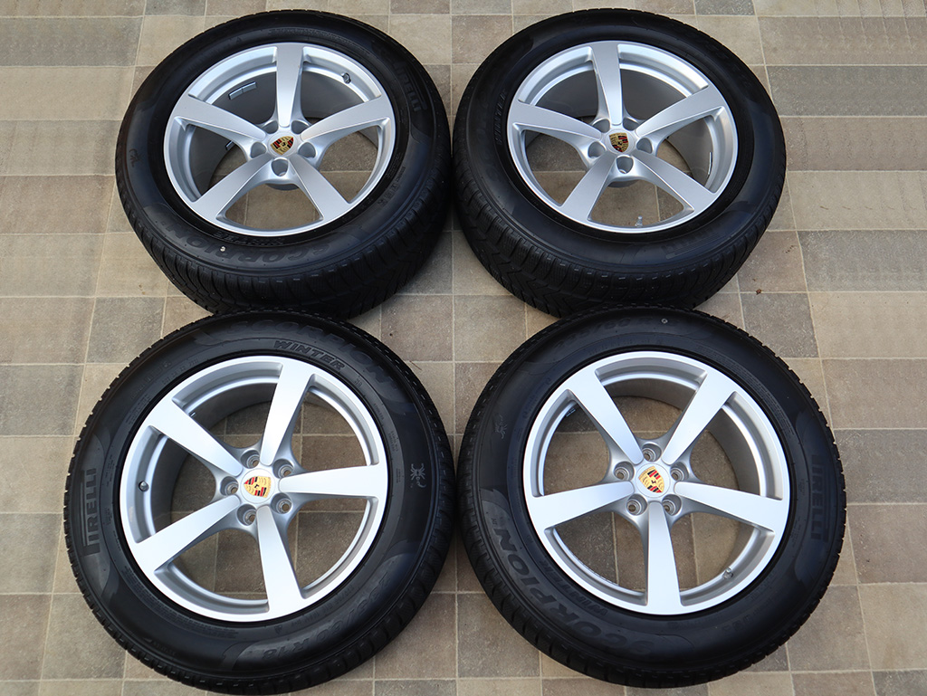 18" Alu kola = 5x112 = PORSCHE MACAN – ZIMNÍ + ČIDLA